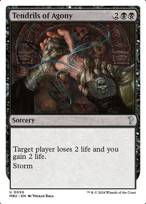 Magic the Gathering Card - Tendrils of Agony - MTG Circle