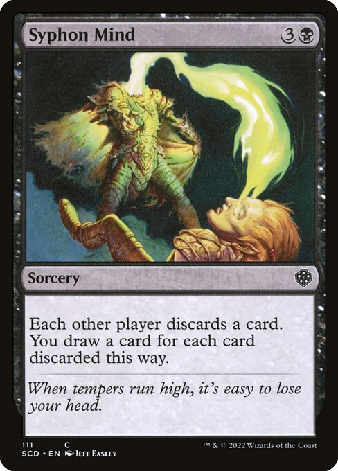 Magic the Gathering Card - Syphon Mind - MTG Circle