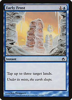 Magic the Gathering Card - Early Frost - MTG Circle
