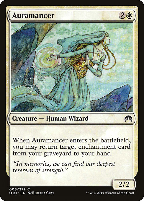 Magic the Gathering Card - Auramancer - MTG Circle