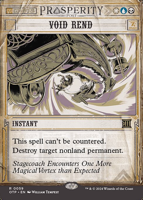 Magic the Gathering Card - Void Rend - MTG Circle