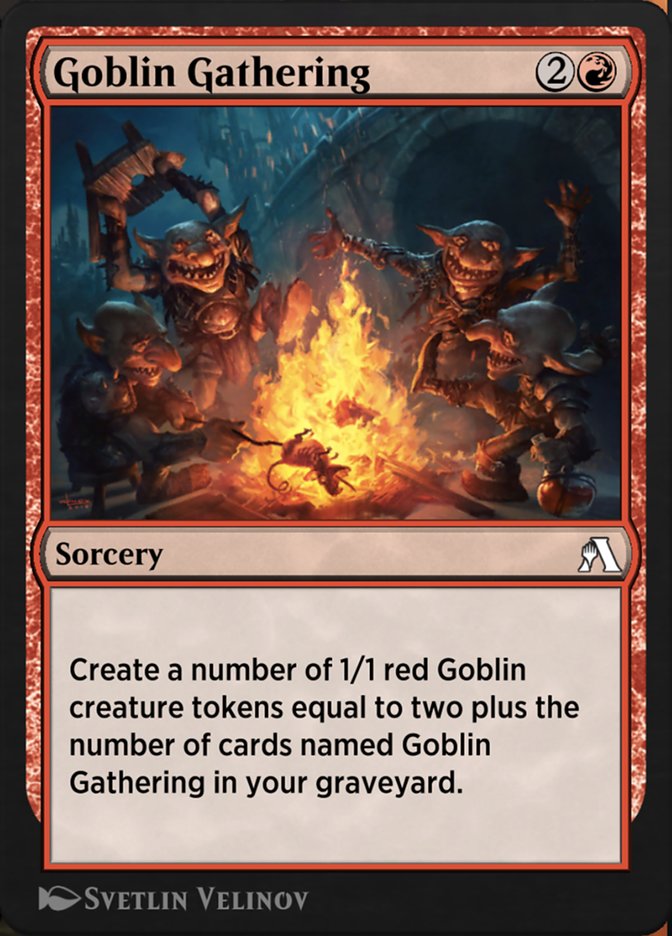 Magic the Gathering Card - Goblin Gathering - MTG Circle