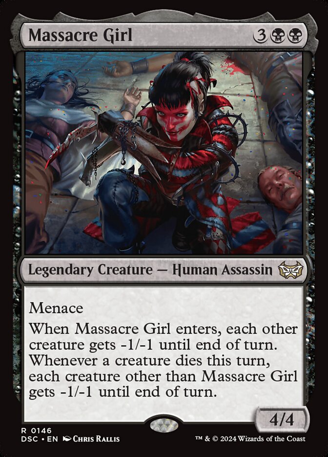 Magic the Gathering Card - Massacre Girl - MTG Circle