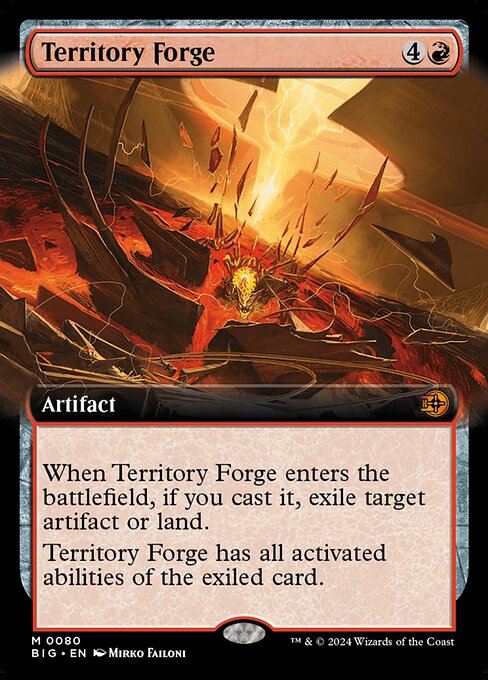 Magic the Gathering Card - Territory Forge - MTG Circle