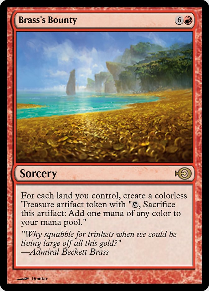 Magic the Gathering Card - Brass's Bounty - MTG Circle