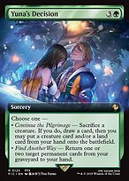 Magic the Gathering Card - Yuna's Decision - MTG Circle