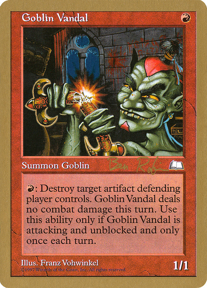 Magic the Gathering Card - Goblin Vandal - MTG Circle