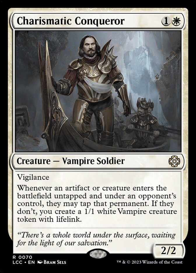 Magic the Gathering Card - Charismatic Conqueror - MTG Circle