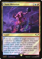 Magic the Gathering Card - Chaos Mutation - MTG Circle
