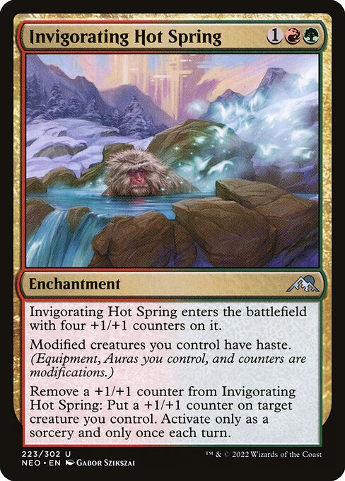 Magic the Gathering Card - Invigorating Hot Spring - MTG Circle