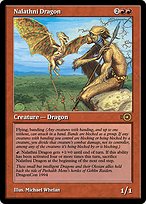 Magic the Gathering Card - Nalathni Dragon - MTG Circle