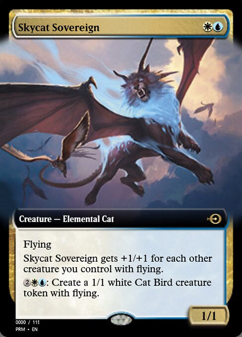 Magic the Gathering Card - Skycat Sovereign - MTG Circle