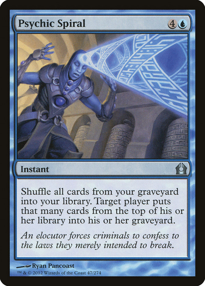 Magic the Gathering Card - Psychic Spiral - MTG Circle
