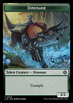 Magic the Gathering Card - Dinosaur - MTG Circle