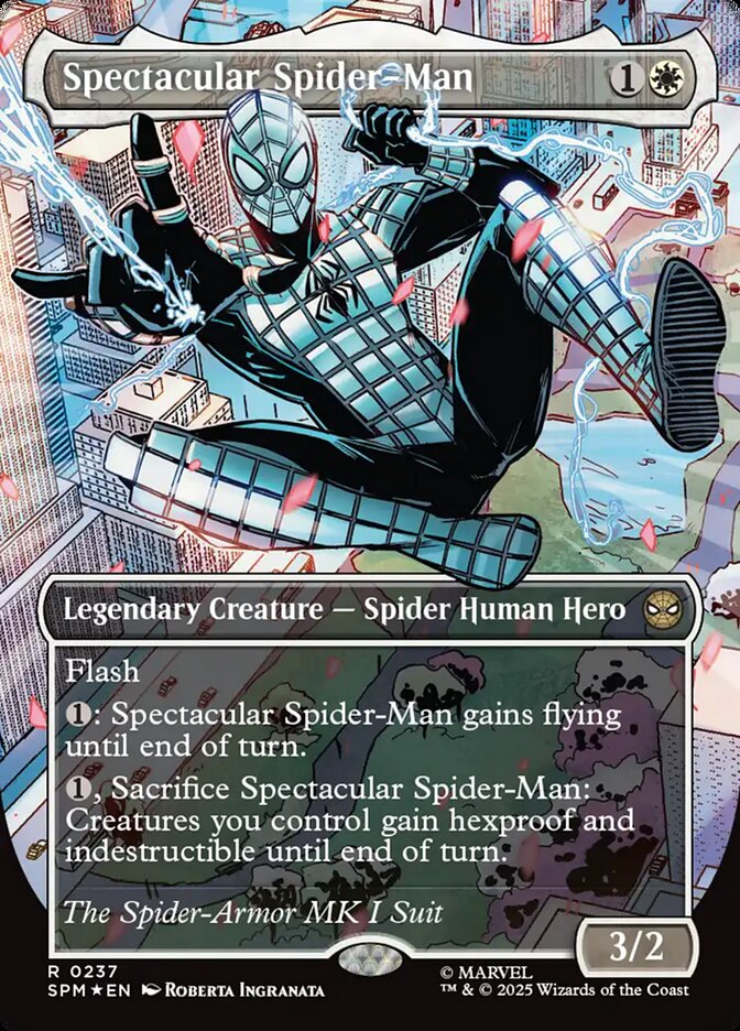 Magic the Gathering Card - Spectacular Spider-Man - MTG Circle