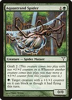 Magic the Gathering Card - Aquastrand Spider - MTG Circle