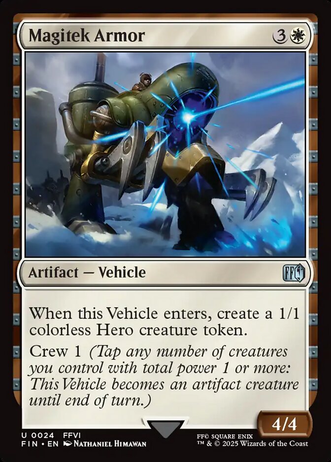 Magic the Gathering Card - Magitek Armor - MTG Circle