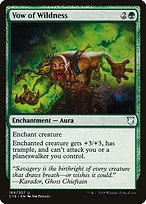 Magic the Gathering Card - Vow of Wildness - MTG Circle