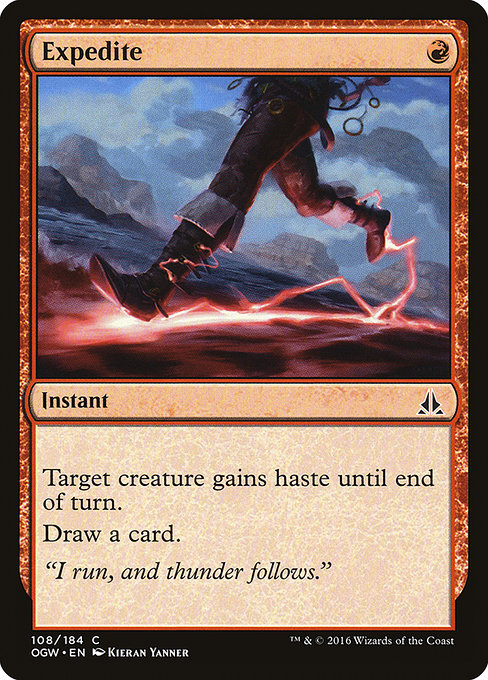 Magic the Gathering Card - Expedite - MTG Circle