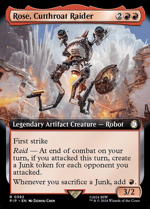 Magic the Gathering Card - Rose, Cutthroat Raider - MTG Circle