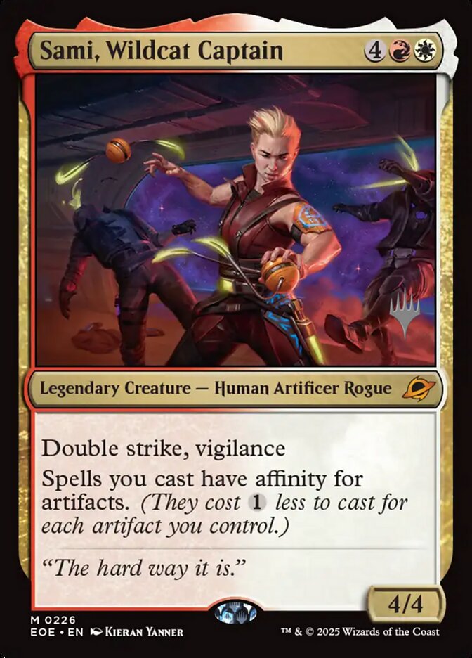Magic the Gathering Card - Sami, Wildcat Captain - MTG Circle