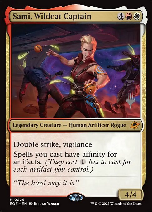 Magic the Gathering Card - Sami, Wildcat Captain - MTG Circle