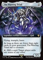 Magic the Gathering Card - The Warring Triad - MTG Circle