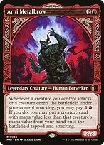 Magic the Gathering Card - Arni Metalbrow - MTG Circle
