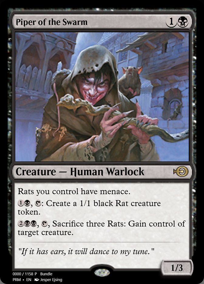 Magic the Gathering Card - Piper of the Swarm - MTG Circle