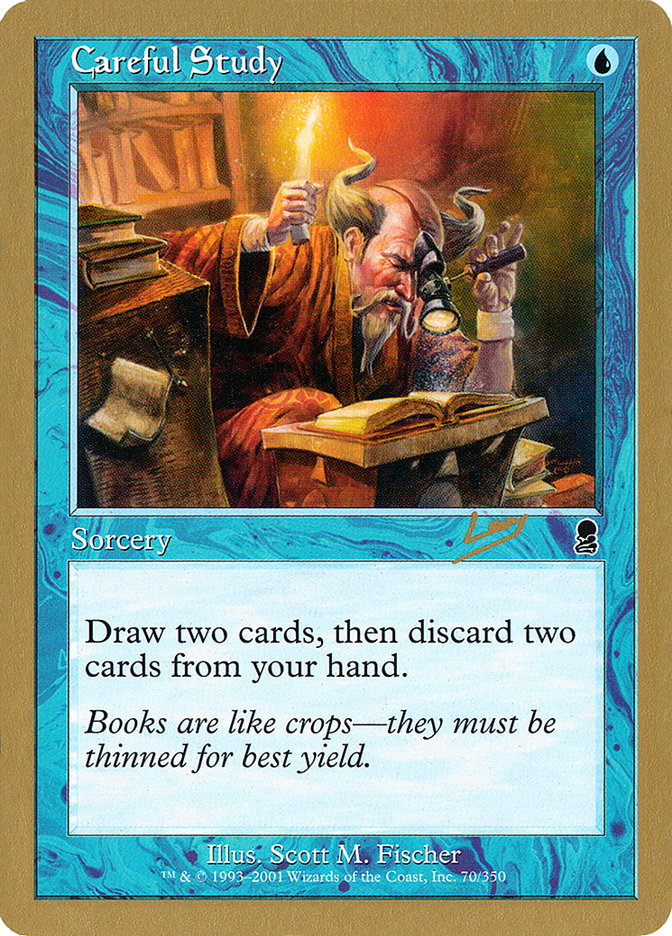Magic the Gathering Card - Careful Study - MTG Circle