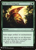 Magic the Gathering Card - Fade into Antiquity - MTG Circle