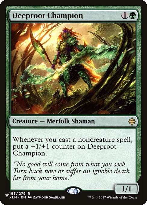 Magic the Gathering Card - Deeproot Champion - MTG Circle