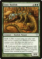 Magic the Gathering Card - Simic Basilisk - MTG Circle