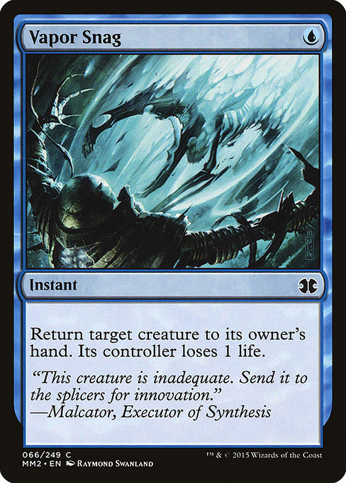 Magic the Gathering Card - Vapor Snag - MTG Circle