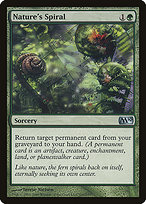 Magic the Gathering Card - Nature's Spiral - MTG Circle