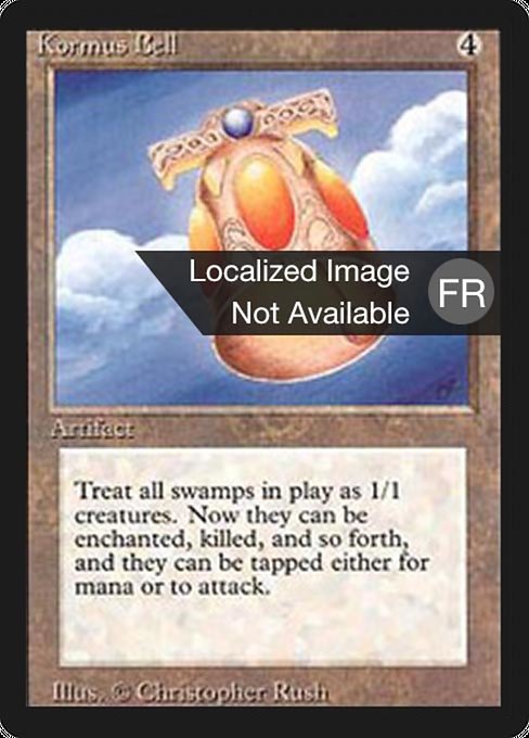 Magic the Gathering Card - Kormus Bell - MTG Circle