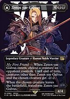 Magic the Gathering Card - Zenos yae Galvus // Shinryu, Transcendent Rival - MTG Circle