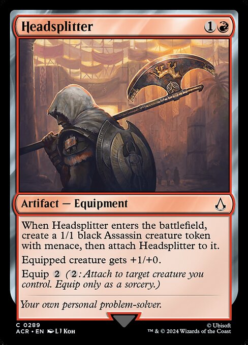 Magic the Gathering Card - Headsplitter - MTG Circle