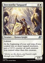 Magic the Gathering Card - Dawnstrike Vanguard - MTG Circle