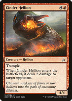 Magic the Gathering Card - Cinder Hellion - MTG Circle