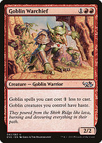 Magic the Gathering Card - Goblin Warchief - MTG Circle