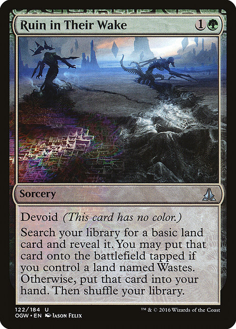 Magic the Gathering Card - Ruin in Their Wake - MTG Circle