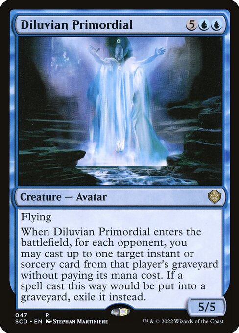 Magic the Gathering Card - Diluvian Primordial - MTG Circle