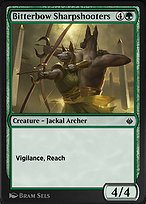 Magic the Gathering Card - Bitterbow Sharpshooters - MTG Circle
