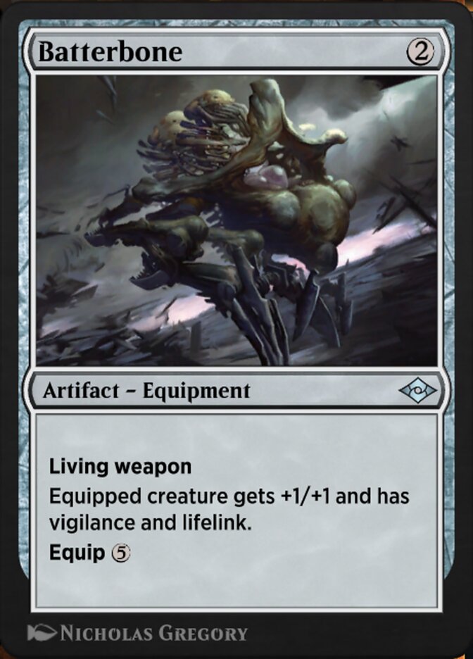 Magic the Gathering Card - Batterbone - MTG Circle
