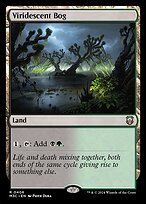 Magic the Gathering Card - Viridescent Bog - MTG Circle