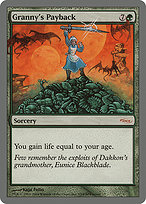 Magic the Gathering Card - Granny's Payback - MTG Circle