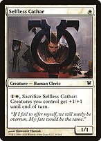 Magic the Gathering Card - Selfless Cathar - MTG Circle
