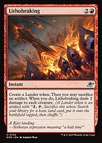 Magic the Gathering Card - Lithobraking - MTG Circle