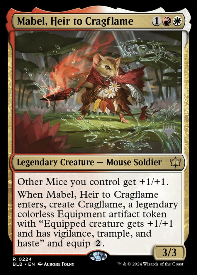Magic the Gathering Card - Mabel, Heir to Cragflame - MTG Circle